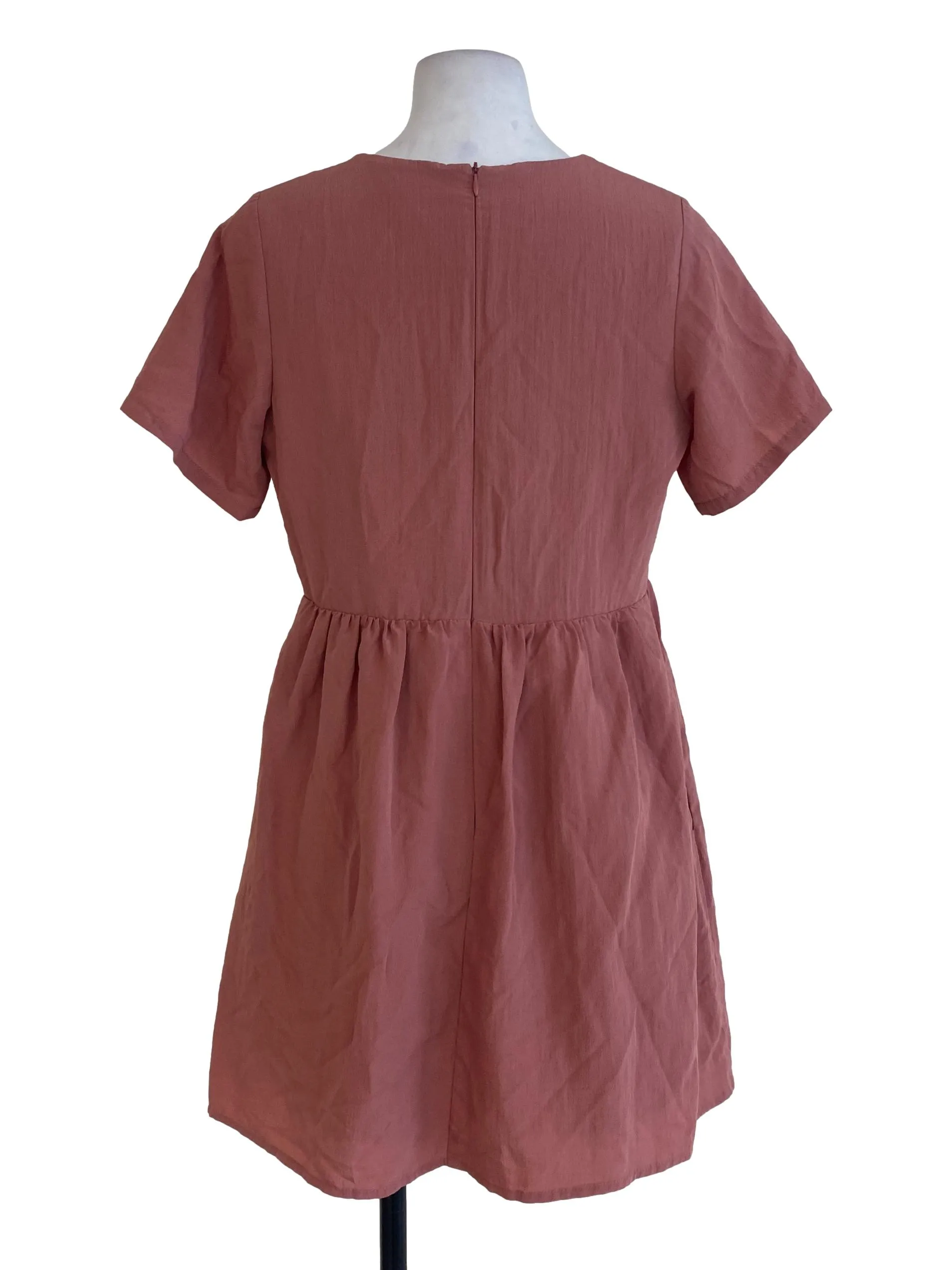 Pink V Neck Rompers